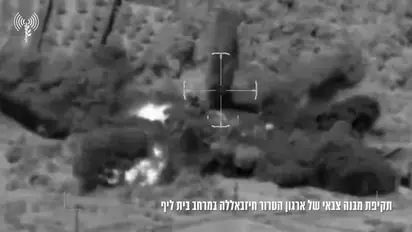 Israel targets Iran-backed Hezbollah positions in Sothern Lebanon amid escalating tensions (WATCH)