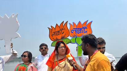 Hooghly BJP candidate Locket Chatterjee brought touch of Bengaliana to election campaign on bengali new year bsm