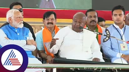 ಕರ್ನಾಟಕ ಲೂಟಿ ಆಗೋದನ್ನು ತಪ್ಪಿಸಲೆಂದೇ ಮೊದಿಯೊಂದಿಗೆ ಹೋಗಲು ಕುಮಾರಸ್ವಾಮಿಗೆ ಹೇಳಿದೆ: ಹೆಚ್.ಡಿ.ದೇವೇಗೌಡ