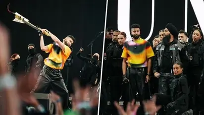 Coachella 2024: AP Dhillon slammed for breaking guitar during performance; fans criticise singer's act (WATCH)