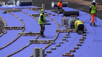 ಪ್ಯಾರಿಸ್ ಒಲಿಂಪಿಕ್ಸ್‌ನಲ್ಲಿ ಮೊದಲ ಬಾರಿ ನೇರಳೆ ಬಣ್ಣದ ಟ್ರ್ಯಾಕ್..!