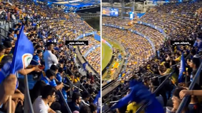IPL 2024: Video of over 30,000 MI fans chanting 'Mumbai cha Raja Rohit Sharma' breaks internet (WATCH)
