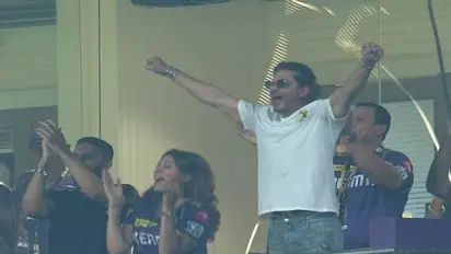 Shah Rukh Khan ecstatic as Sunil Narine smashes century against RR at the Eden Gardens (WATCH)