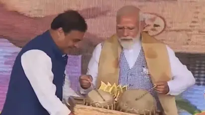 Lok Sabha Elections 2024: PM Modi plays traditional Assamese instrument during campaign; wins hearts (WATCH)