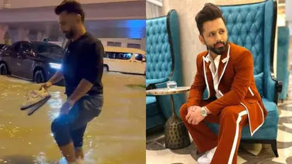 Singer and Bigg Boss contestant Rahul Vaidya shares video in knee-deep water amid Dubai heavy rains
