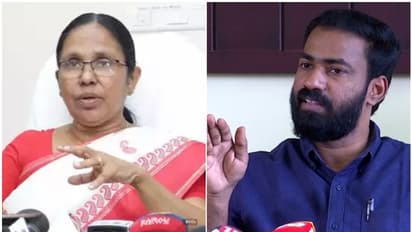 ശൈലജ ടീച്ചർക്കെതിരായ സൈബർ ആക്രമണത്തിന് പിന്നിൽ മൂന്ന് പേരെന്ന് ഡിവൈഎഫ്ഐ; ഷാഫിയും രാഹുലും സരിനുമെന്ന് സനോജ്