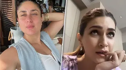 Kareena Kapoor jealous of Kriti Sanon? Here's what happened during 'Crew' promotion; Read on