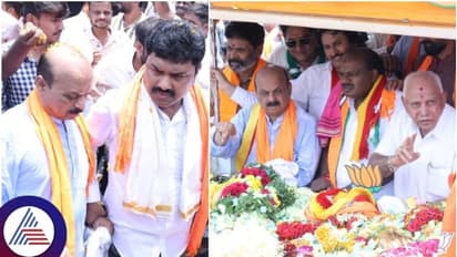 ಶಿವಮೊಗ್ಗ ಬಿಜೆಪಿ ಅಭ್ಯರ್ಥಿ ರಾಘವೇಂದ್ರ ತಂದೆಗೆ ತಕ್ಕ ಮಗ; ಕಾಂಗ್ರೆಸ್ ಫೇಲ್ ಆಗುವ ಪಕ್ಷ: ಮಾಜಿ ಸಿಎಂ ಬೊಮ್ಮಾಯಿ