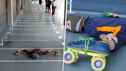 AMAZING! India applauds 6-year-old Takshvi Vaghani after world record for lowest limbo skating (WATCH)