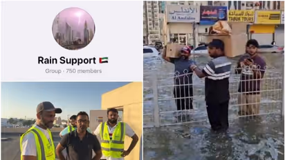 വീണ്ടുമൊരു മലയാളി മാതൃക; യുഎഇയിലെ മഴയിൽ ഒറ്റപ്പെട്ടവർക്ക് താമസവും ഭക്ഷണവും ഒരുക്കി ഒരു വാട്സാപ്പ് ഗ്രൂപ്പ്