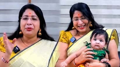 കൊച്ചുമകളെ സബ്സ്ക്രൈബേഴ്സിന് പരിചയപ്പെടുത്തി ലക്ഷ്മി നായർ