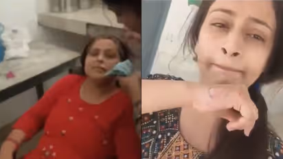 Principal caught getting facial in school, bites teacher for filming her; WATCH viral video 