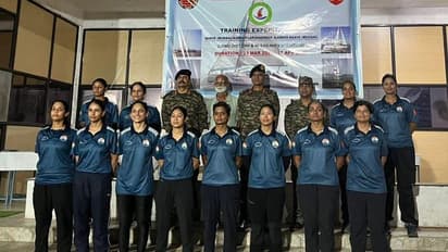 Indian army's tri-services all-women sailing crew expedition from Mumbai to Lakshadweep 
