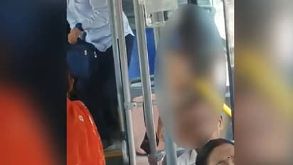 ബസിൽ ബിക്കിനി ധരിച്ചെത്തി യുവതി, സീറ്റിൽ നിന്നും എഴുന്നേറ്റ് മാറി യാത്രക്കാരൻ, വീഡിയോ, വിമർശനം