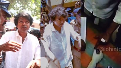 വോട്ടിടണം, റഷ്യയില്‍ നിന്നും പറന്നെത്തി വിജയ്; പുഷ്പവൃഷ്ടി നടത്തി വരവേറ്റ് ആരാധകര്‍, ജനസാഗരം- വീഡിയോ