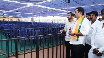 ಚಿಕ್ಕಬಳ್ಳಾಪುರ, ಬೆಂಗಳೂರಲ್ಲಿ ಇಂದು ಮೋದಿ ಸಮಾವೇಶ: ಸಿದ್ಧತೆ ಪರಿಶೀಲಿಸಿದ ವಿಜಯೇಂದ್ರ