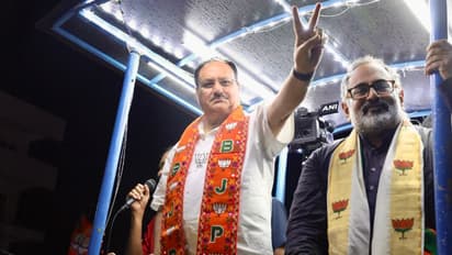 Lok Sabha Elections 2024: 'If Rajeev Chandrasekhar wins, development is assured,' says JP Nadda in Trivandrum