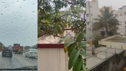Relief for Bengaluru: City experiences light rainfall after over 150 days of dry patch; WATCH videos