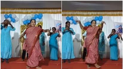 ആ 'വൈറല്‍ അമ്മച്ചി'യെ തിരിച്ചറിഞ്ഞു, ലീലാമ്മ ജോണ്‍; ഇളക്കി മറിച്ചത് പട്ടാമ്പിയിലെ വിവാഹ വേദിയില്‍