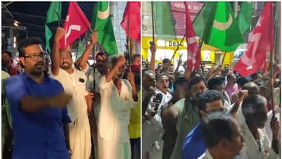 കൊടി വിവാദം; ലീഗിനും എംഎസ്എഫിനും മിണ്ടാട്ടമില്ല, പ്രതിഷേധ പ്രകടനവുമായി എല്ഡിഎഫ്, വിമർശനം