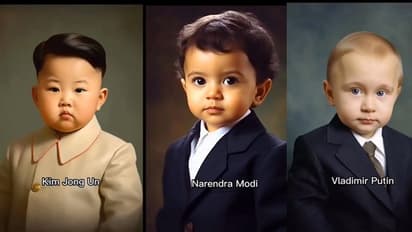 ಪ್ರಧಾನಿ ಮೋದಿ, ಪುಟಿನ್ ಸೇರಿ ವಿಶ್ವ ನಾಯಕರ AI ಅಭಿವೃದ್ಧಿಪಡಿಸಿದ ಬಾಲ್ಯದ ಫೋಟೋ ವೈರಲ್!