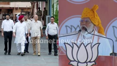 പ്രധാനമന്ത്രിയുടേത് വിദ്വേഷ പ്രസംഗം, പ്രചാരണത്തിൽ നിന്ന് വിലക്കണം: തെരഞ്ഞെടുപ്പ് കമ്മീഷനെ കണ്ട് കോൺഗ്രസ് സംഘം