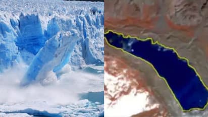 Climate Change : 89 சதவீதம்.. விரிவடையும் பனிப்பாறை ஏரிகள்.. செயற்கைக்கோள் படங்களை வெளியிட்ட இஸ்ரோ..