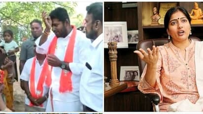 பழங்குடியின பெண் வைத்த பொட்டை அண்ணாமலை அழித்தது ஏன்.? வீடியோ வெளியிட்டு கேள்வி கேட்கும் காயத்ரி ரகுராம்