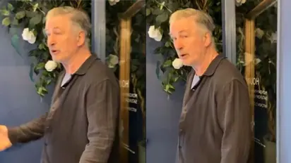 Alec Baldwin loses cool at woman asking him to say 'Free Palestine', accuses him of putting people in Jail