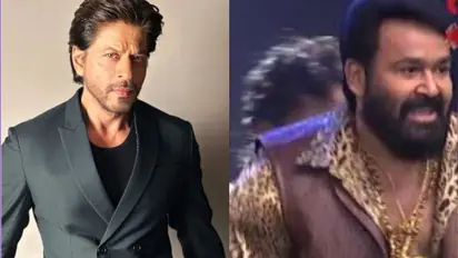 Shah Rukh Khan reacts to Mohanlal dancing on his song, calls him 'OG Zinda Banda' and invites him over dinner 