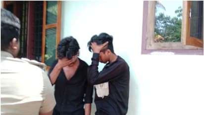 വീടിന് മുന്നിൽ നിൽക്കുകയായിരുന്ന വയോധികയുടെ സ്വർണ്ണ മാല പൊട്ടിച്ചു; രണ്ടു പേർ പിടിയിൽ