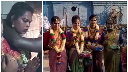 Koovagam: கூத்தாண்டவர் கோவில் திருவிழா; தாலிகட்டிக் கொண்டு திருநங்கைகள் இரவு முழுவதும் நடனமாடி உற்சாகம்