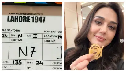 Lahore 1947: Preity Zinta shares BTS from film set; excited to be back in the foray after 7 years