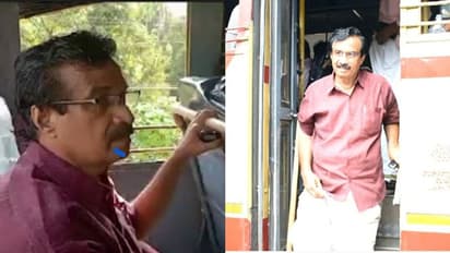 '2 മാസമായി രാവിലെ 5ന് ഇറങ്ങുന്നതാ, അശോകൻ വിശ്രമിക്കട്ടെ', നിശബ്ദപ്രചാരണ ദിനം യാത്ര KSRTC-യിലാക്കി രവീന്ദ്രനാഥ്