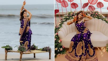 Arti Singh shares pictures from her beachside dreamy mehendi ceremony