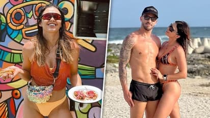 RCB skipper Faf du Plessis' wife Imari Visser share intimate moments of the couple