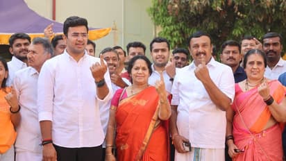 ಲೋಕಸಭಾ ಚುನಾವಣೆ 2024: ಮತದಾನ ಮಾಡಿ ತಮ್ಮ ಹಕ್ಕು ಚಲಾಯಿಸಿದ ಅಭ್ಯರ್ಥಿಗಳು