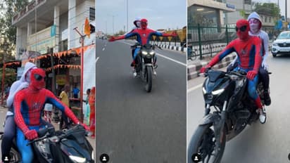 ಜಾಲಿ ರೈಡ್ ಹೋದ ಸ್ಪೈಡರ್ಮ್ಯಾನ್-ಸ್ಪೈಡರ್ವುಮೆನ್ಗೆ ಶಾಕ್, ವಿಡಿಯೋ ಪೋಸ್ಟ್ ಮಾಡಿ ಅರೆಸ್ಟ್ ಆದ ಜೋಡಿ!