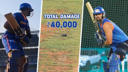 IPL 2024: Mumbai Indian batters have broken cameras worth Rs 40,000 during net sessions so far (WATCH)