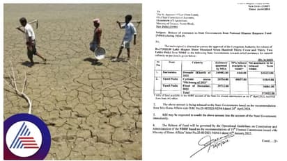 Karnataka drought relief ರಾಜ್ಯ ಕೇಳಿದ್ದು 18 ಸಾವಿರ ಕೋಟಿ, ಕೇಂದ್ರ ಬಿಡುಗಡೆ ಮಾಡಿದ್ದು 3 ಸಾವಿರ ಕೋಟಿ