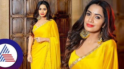 ಯೆಲ್ಲೋ ಕಲರ್ ಸೀರೆಯುಟ್ಟು ಫೋಸ್ ಕೊಟ್ಟ ಶೋಭಾ ಶೆಟ್ಟಿ, ಮೇಕಪ್ ಗರ್ಲ್ ಎಂದು ಕಾಲೆಳೆದ ನೆಟ್ಟಿಗರು!