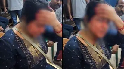 'No woman safe in Bengal': Attack on South Kolkata Kasba Mondal president by 'TMC goons' sparks outrage |WATCH