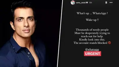 Sonu Sood's WhatsApp account blocked for over 36 hours; here's what he did next