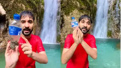 'Apne ghar mai kijiye': Choreographer Raghav Juyal upset on finding plastic litter near waterfall in Dehradun