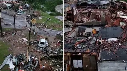 Oklahoma: Drone footage reveals catastrophic damage after deadly tornadoes wreak havoc in US state (WATCH)