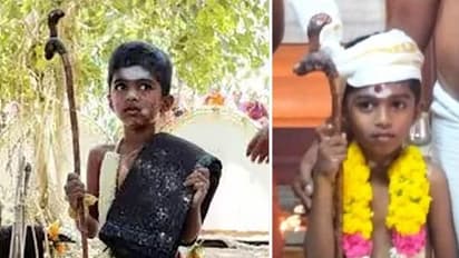 மாட்டுத் தொழுவ பட்டத்துக்காரராகத் தேர்வான சிறுவன்! மாலை போட்டு மரியாதை செய்த ஊர்மக்கள்!