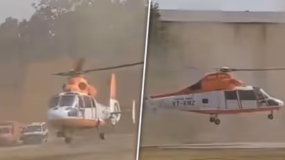 Lok Sabha Elections 2024: Amit Shah escapes major accident after his chopper loses control (WATCH)