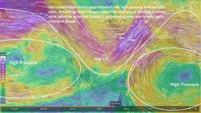 வளைகுடா நாடுகளில் மே மாதம் மீண்டும் கனமழை பெய்யும்: தமிழ்நாடு வெதர்மேன் தகவல்