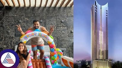 ಕ್ರಿಕೆಟಿಗ ರೋಹಿತ್ ಶರ್ಮಾ 30 ಕೋಟಿಯ ಅಪಾರ್ಟ್‌ಮೆಂಟ್ ಒಳಗೊಂದು ಸುತ್ತು..