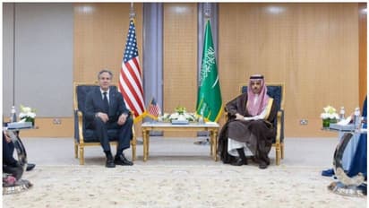 സൗദി വിദേശകാര്യ മന്ത്രിയും യുഎസ് സ്റ്റേറ്റ് സെക്രട്ടറി ആൻറണി ബ്ലിങ്കെനുമായി കൂടിക്കാഴ്ച